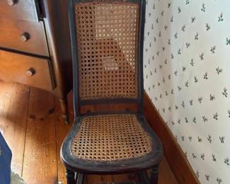 347 victorianstylecanerockingchair