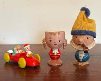 222 vintagewoodensantaracercareggcups