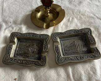 339 vintagebrassashtrays
