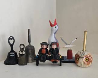 183 assorteddecorativebellsfigurinesand