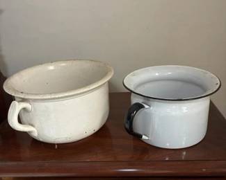 345 ceramicandenamelchamberpots