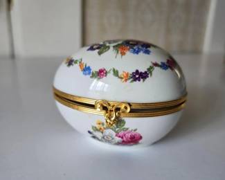 003 limogesfranceporcelainfloraleggtrin