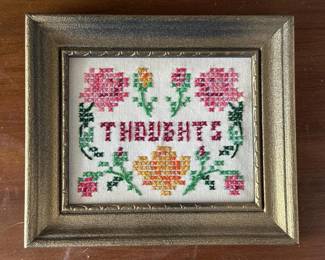159 framedfloralcrossstitchsampleringo
