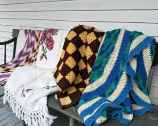 256 crochetedandknittedafghansandlapbl