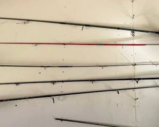 Assorted Fishing Rods & Reels - Spincast, Spinning & Baitcasting Fishing Equipment