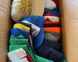Collection of Advertising Trucker Hats & Baseball Caps - Sutherland, Capco, FHSU & More