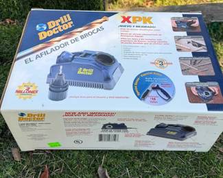Drill Doctor XPK Electric Drill Bit Sharpener with Knife Sharpener Attachment
