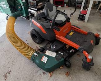 Husqvarna Z254F Zero Turn Riding Mower w/ Cyclone Rake & Kawasaki FR691V Engine