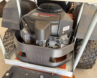 Husqvarna Z254F Zero Turn w/ Cyclone Rake - more photos (3) - Lot 7304198