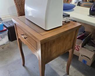 Janome New Home Sewing Machine with Cabinet  Foot Pedal