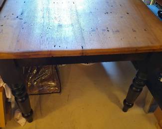 Natural Wormhole Farm House Table