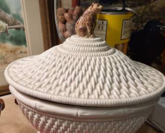 Rare Raymond Waites Leopard Tureen
