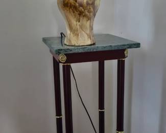 marble side table