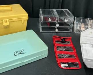 Hair, Makeup, Jewelry Organizers