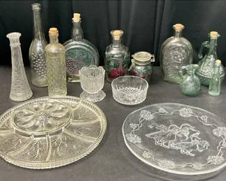 Mixed Vintage Glass Collection
