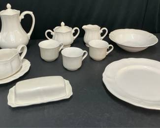 10 Piece Federalist Ironstone China Serving Set