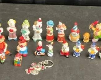 Mini Clown Figurines, Key Chain More