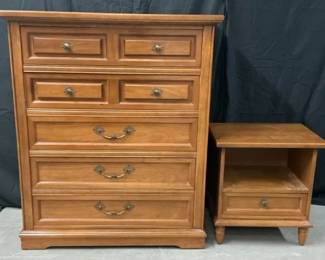 Bassett Dresser Nightstand