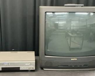 Sanyo TV Samsung DVDVCR Combo