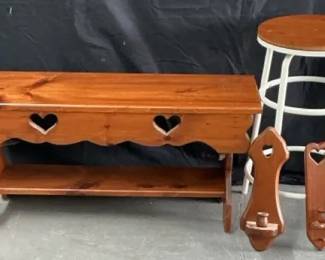Entryway Bench, Stool, Decor