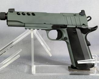 Tisas Night Stalker 10mm Pistol SN# T0620-24DA00326, 2 Total Mags, Barrel Wrench, Night Sight, Manual, In Original Hard Case 