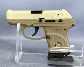 Ruger LCP .380 Auto Pistol SN# 379147253, Manual, With Nylon Holster, In Original Box 