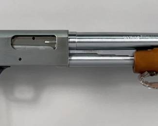 Mossberg 590 12 ga Pump Action Shotgun SN# V1823512, 14" Cylinder Bore, For 2 3/4" And 3" Shells, Manual, In Original Box 