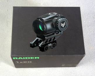 Swampfox Tactical Optics Raider Micro Prism 1x20 Sight 