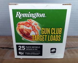 Remington Gun Club Target Loads 20 Gauge Plastic Shells, Approx 225 Rds