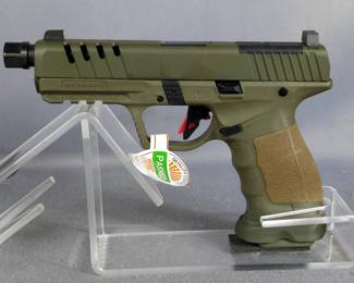Sarsilmaz/ SAR SAR9 Socom 9x19 Pistol SN# T1102-24CM00393, 2 Total Mags, Backstraps, Cleaning Kit, Manual, In Original Hard Case 
