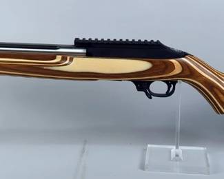 Ruger 10/22 .22 LR Rifle SN# CS4-02699, Adjustable Cheek Rest, Fluted Barrel, Customized By Ruger Custom Shop With COA, Manual, In Original Hard Case