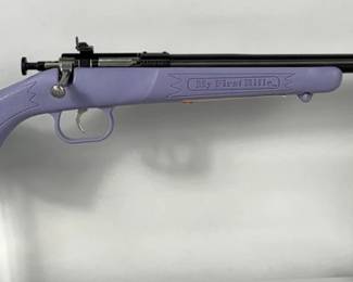 Keystone Sporting Arms Crickett My First Rifle .22 SLLR Bolt Action Rifle SN# 1156102, Manual, In Original Box