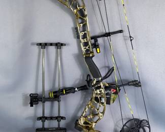 The Hunting Public Adapt2+ Compound Hunting Bow, And Trophy Ridge Light Quiver And React H4 4-Pin Bow Sight