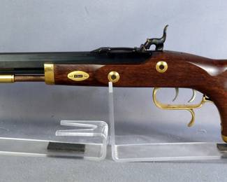 Traditions Trapper .50 Cal Black Powder Pistol SN# 14-13-009175-24, Manual, In Original Box