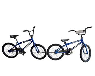 2 Huffy Youth Blue BMX Bicycles