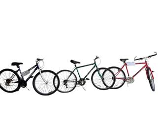 Huffy Rush & Trail Finder & Pacific Chromium 