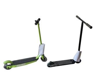 2 Manual Kick & Stunt Scooters