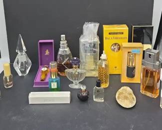 18Piece Fragrance Lot Incl. Chanel, Guerlain, Jean Desprez, Estee, Princess Marcella Borghese