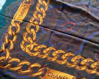 Chanel shawl scarf