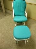 Nursery Glider.With Ottoman