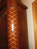 Inlay Mahogany Pillars 