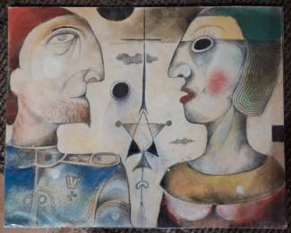 Nikolai "Kuk" Manuylov Mixed Media