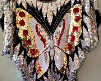 Outstanding Vintage Butterfly Top