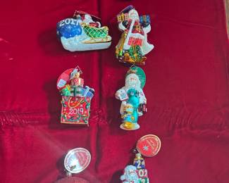 Radko ornaments we have the boxes 