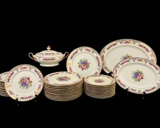 Rosenthal Ivory Floranada Dinnerware with Serving Platters  Covered Casserole Dish