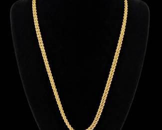 14K Gold Necklace  3.73g