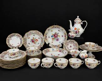 Schumann Chateau US Zone and Empress Floral China with Royal Chelsea Serving Pieces