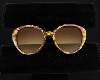 Authenticated Dolce  Gabbana DG4198 GoldFleck Sunglasses