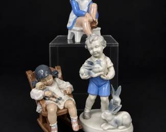 Lladro, Gerold Porcelain Child Figurines