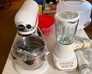 KitchenAid Mixer and Blender